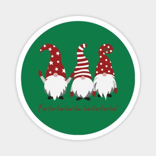 Christmas Gnomes Magnet